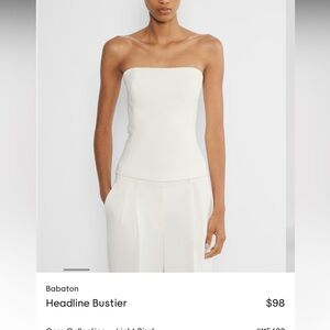 Aritzia Babaton Headliner Bustier Top